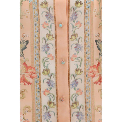 Zimmermann Multicolor Silk Shirt
