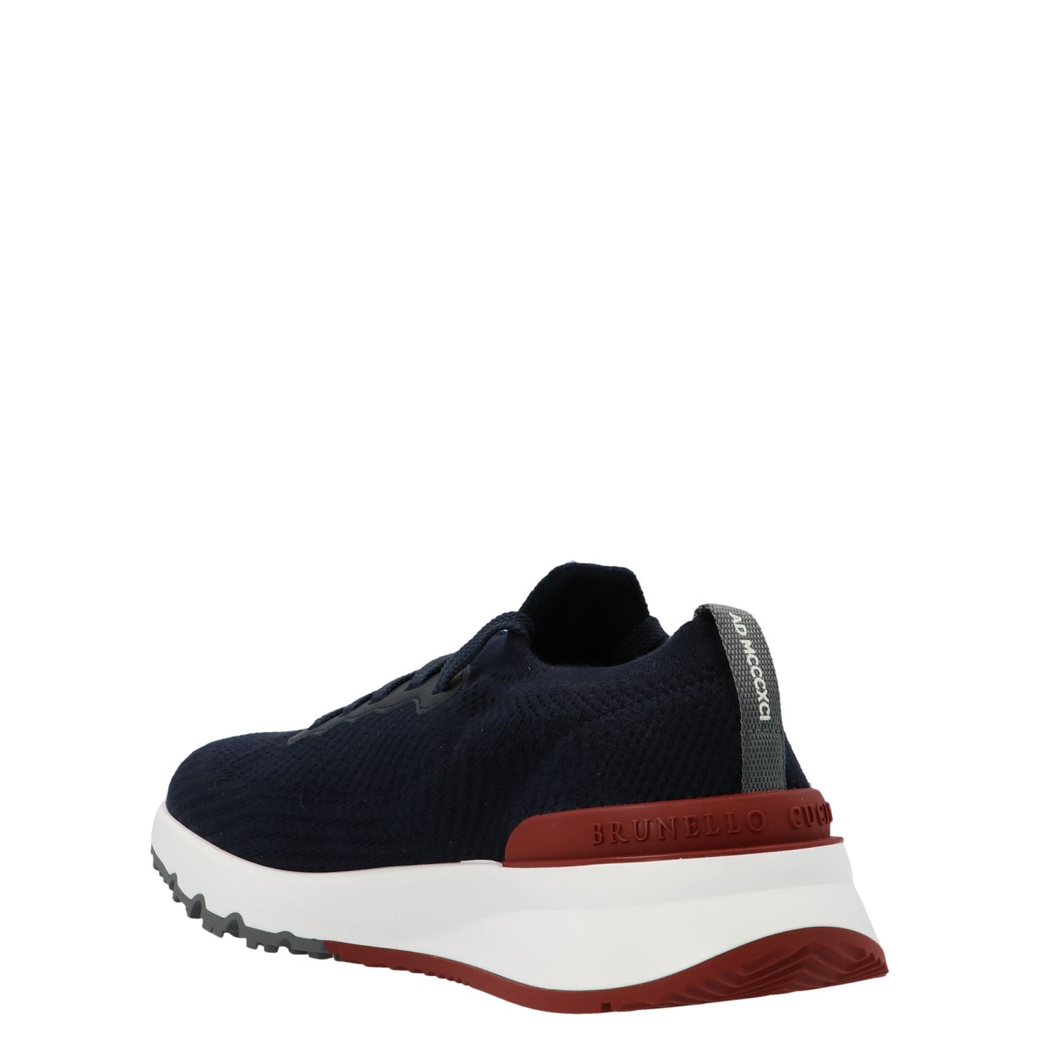 Brunello Cucinelli Blue Polyethylene Athletic Sneakers