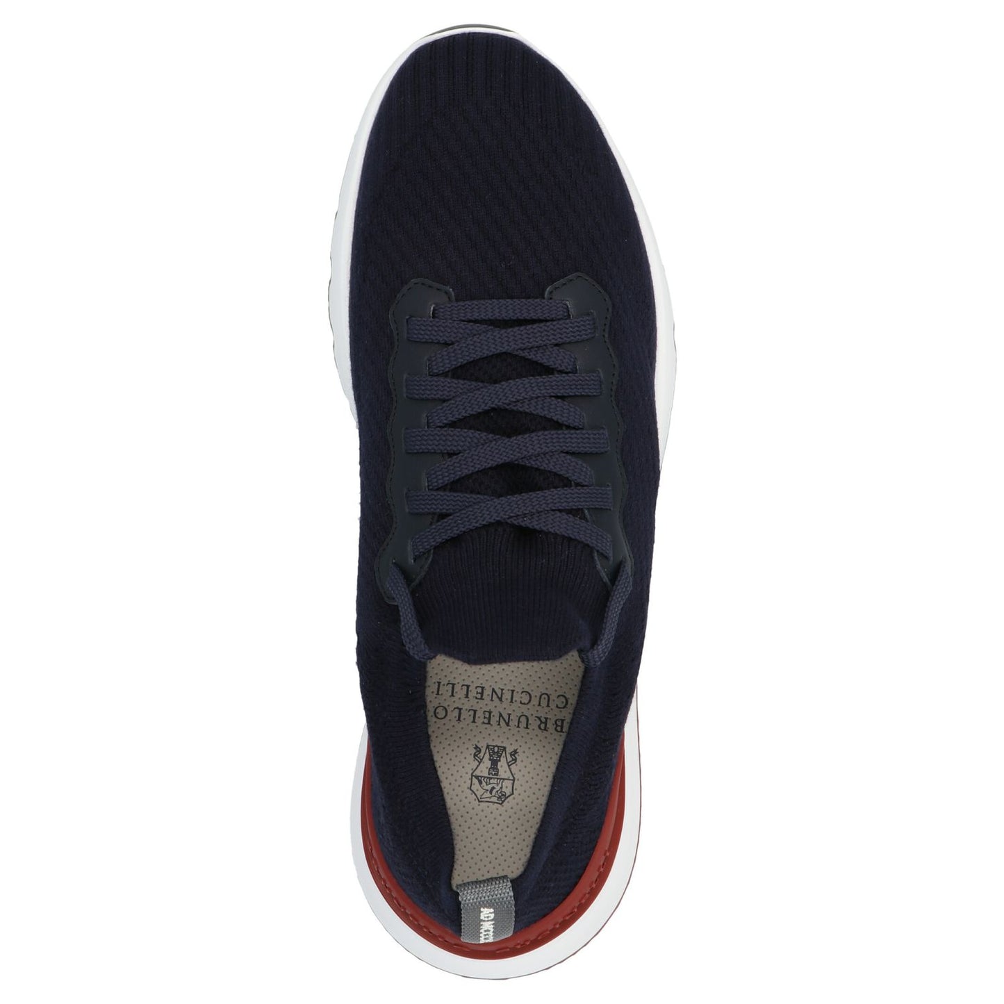 Brunello Cucinelli Blue Polyethylene Athletic Sneakers