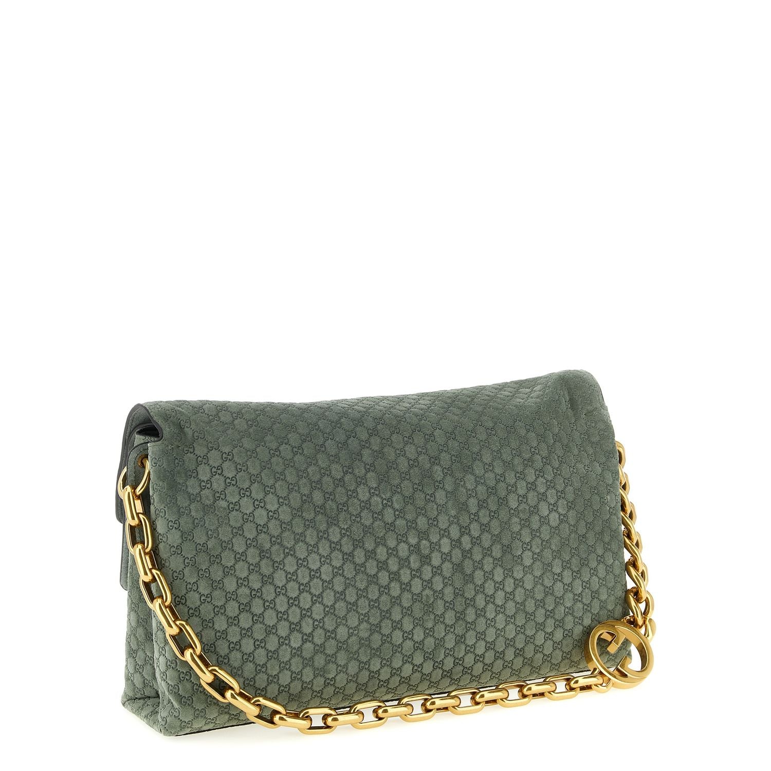 Gucci Bicolor Calfskin Shoulder Bag