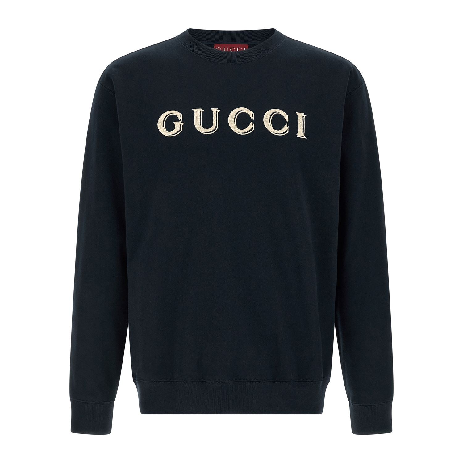 Gucci Blue Cotton Sweatshirt