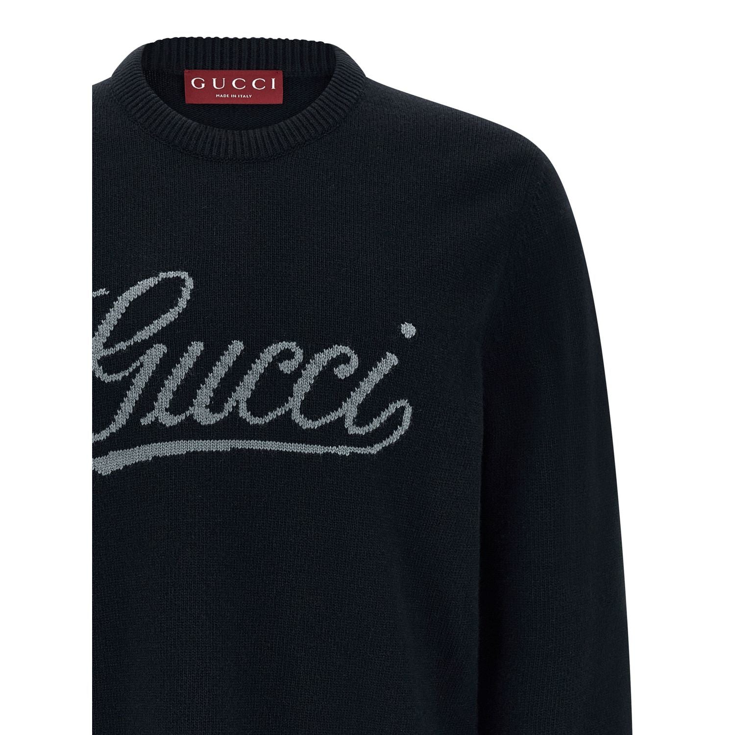 Gucci Blue Wool Cardigan