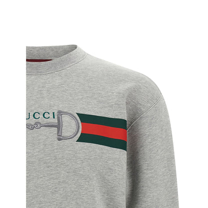 Gucci Gray Cotton Sweatshirt