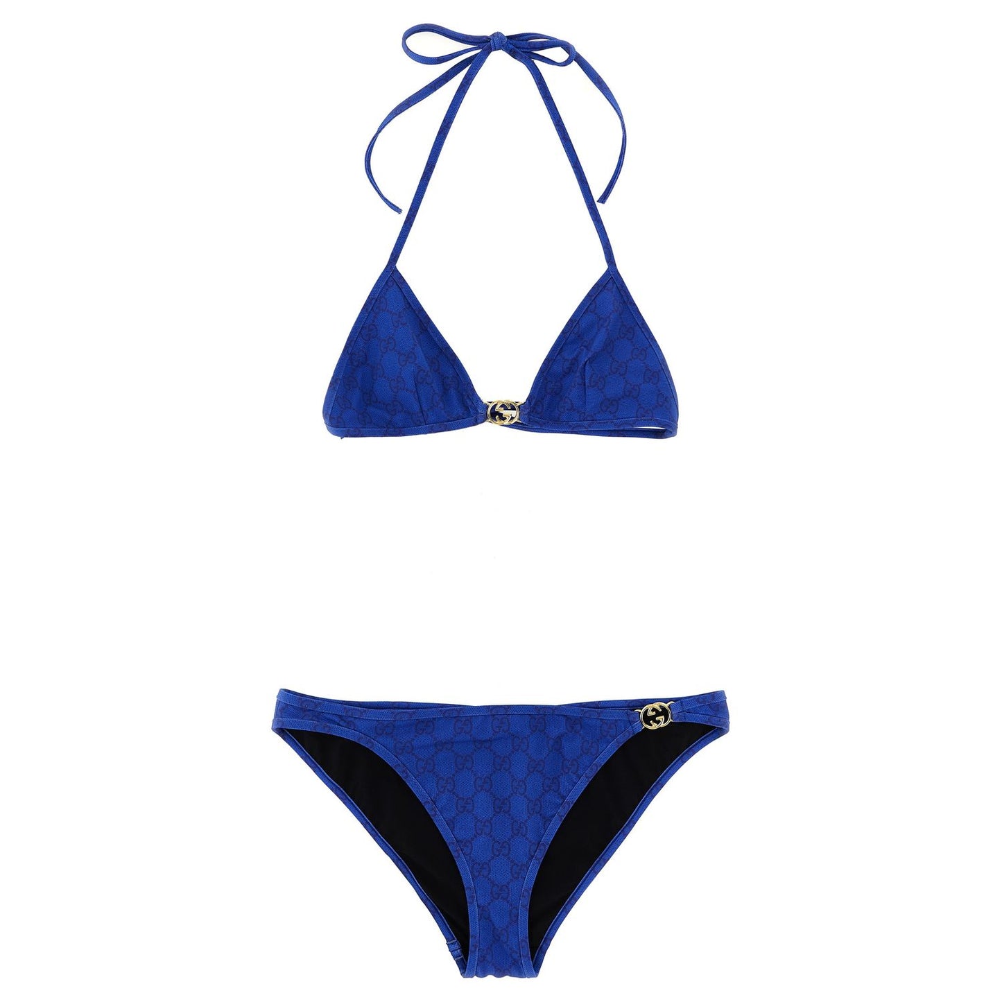 Gucci Blue Fabric Bikini