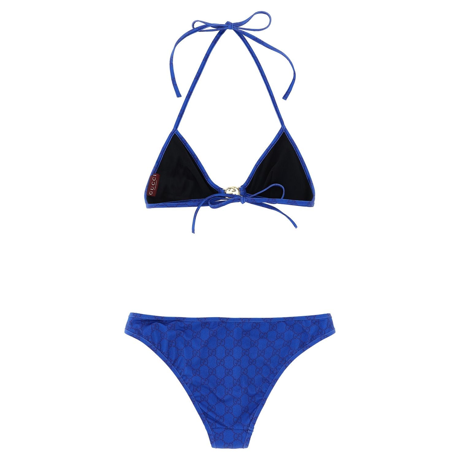 Gucci Blue Fabric Bikini