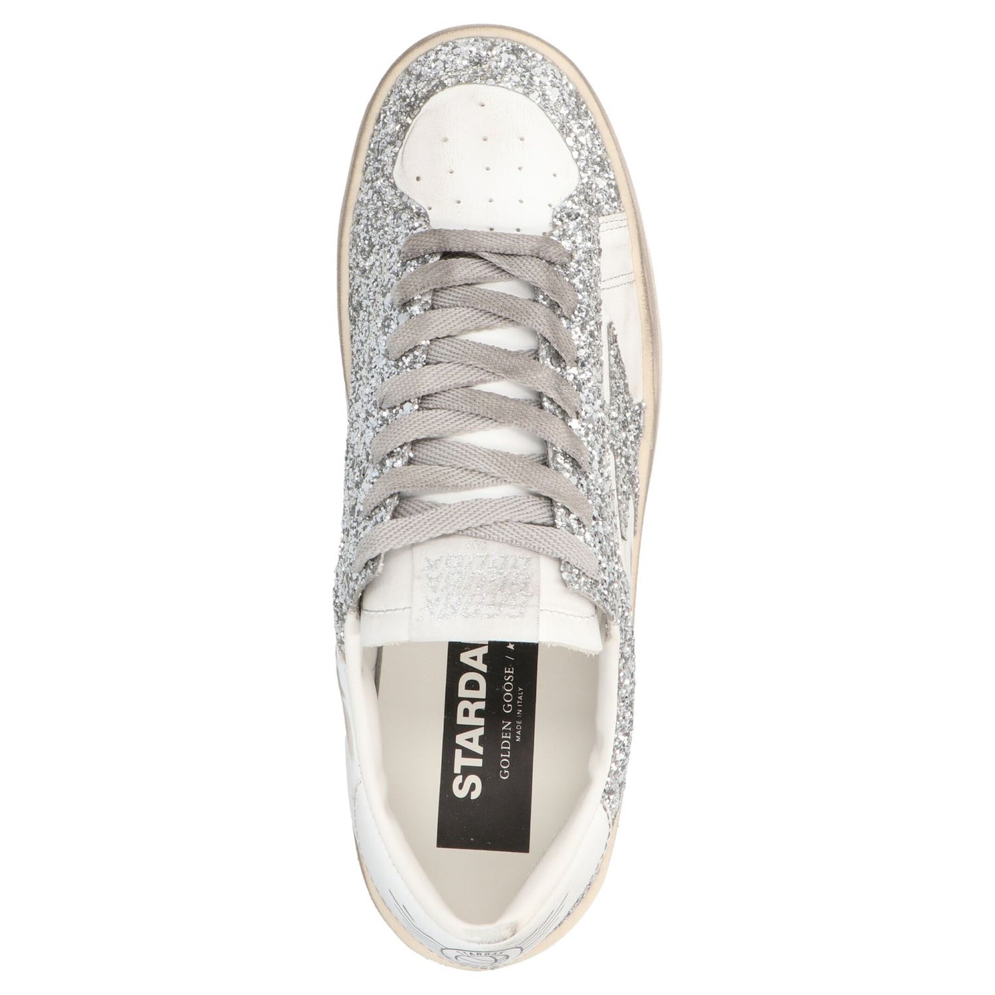 Golden Goose Silver Polyester Sneakers