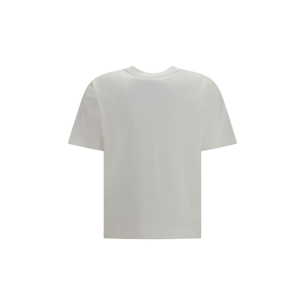 Burberry White Cotton T-Shirt