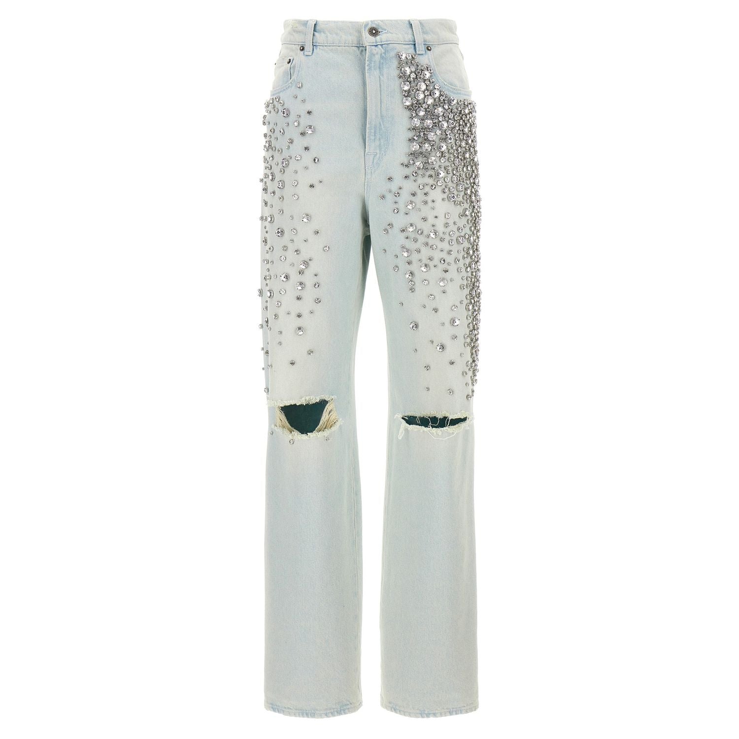 Golden Goose Blue Cotton Jeans Denim