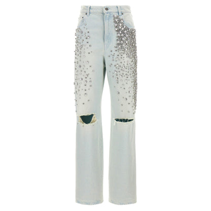 Golden Goose Blue Cotton Jeans Denim