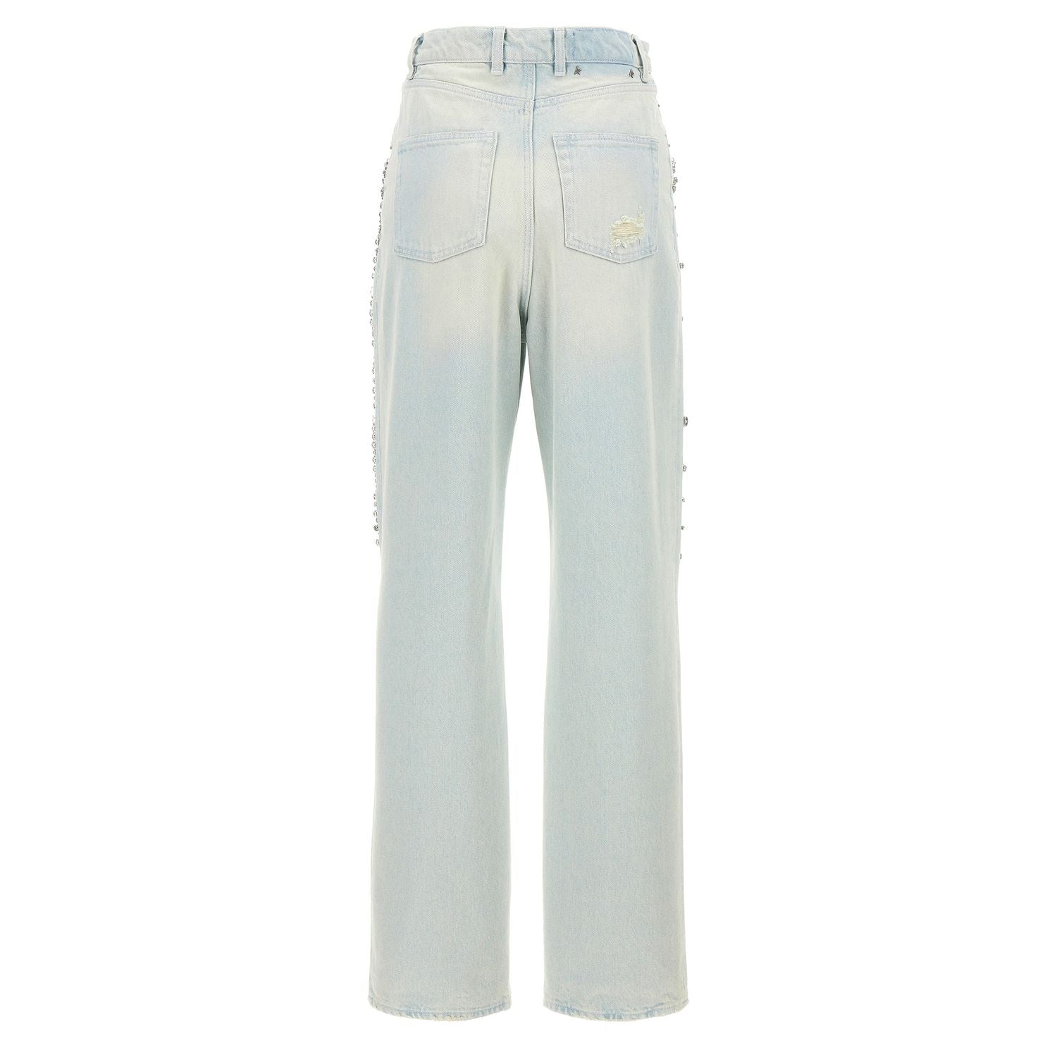 Golden Goose Blue Cotton Jeans Denim
