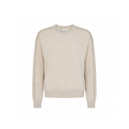 Brunello Cucinelli Beige Cashmere Sweatshirt
