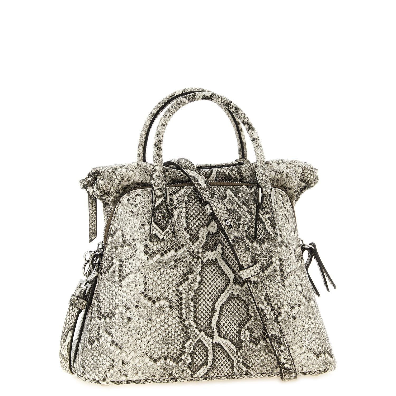 Maison Margiela Gray Goatskin Shoulder Bag