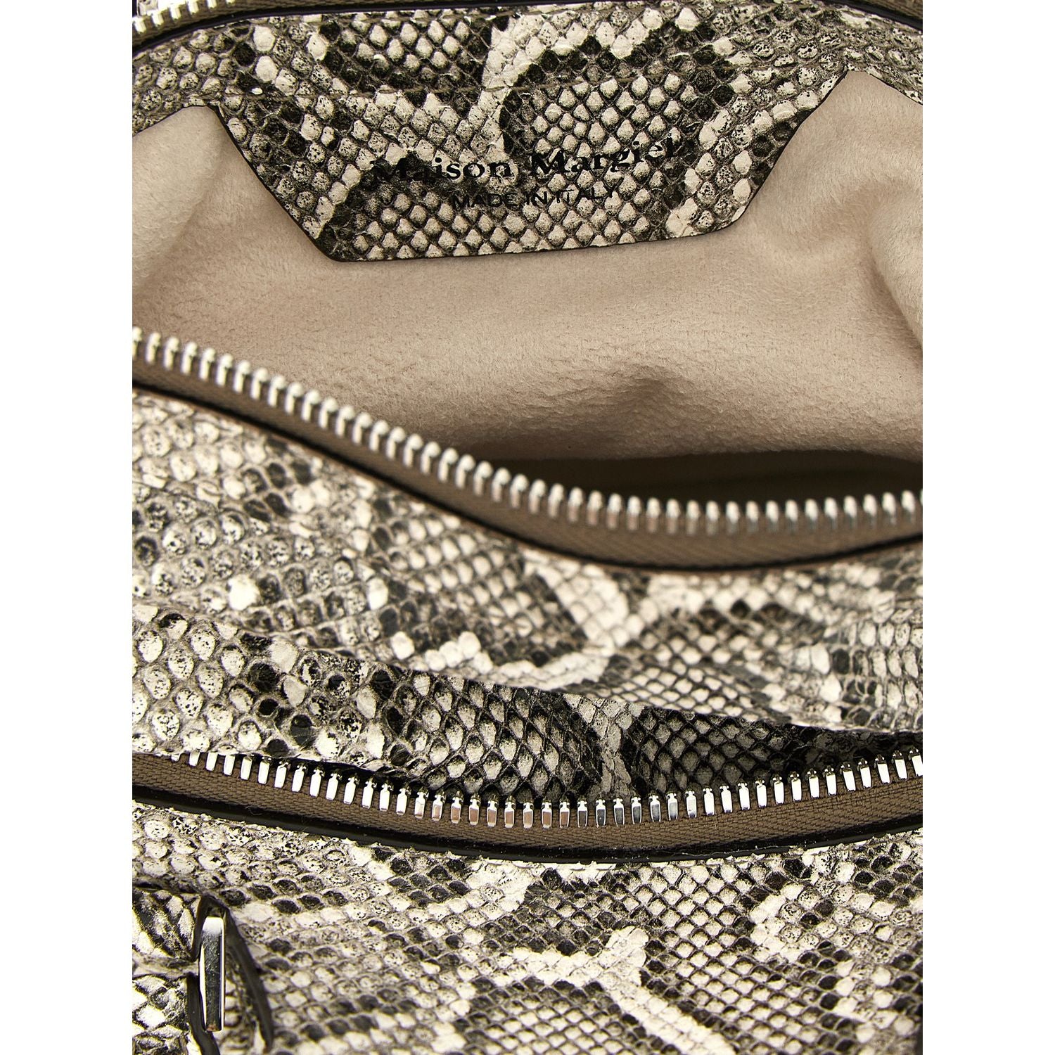 Maison Margiela Gray Goatskin Shoulder Bag
