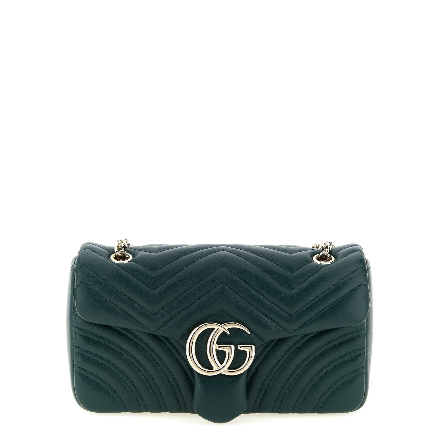 Gucci Bicolor Lamb Leather Shoulder Bag