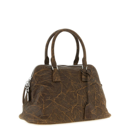 Maison Margiela Brown Goatskin Shoulder Bag