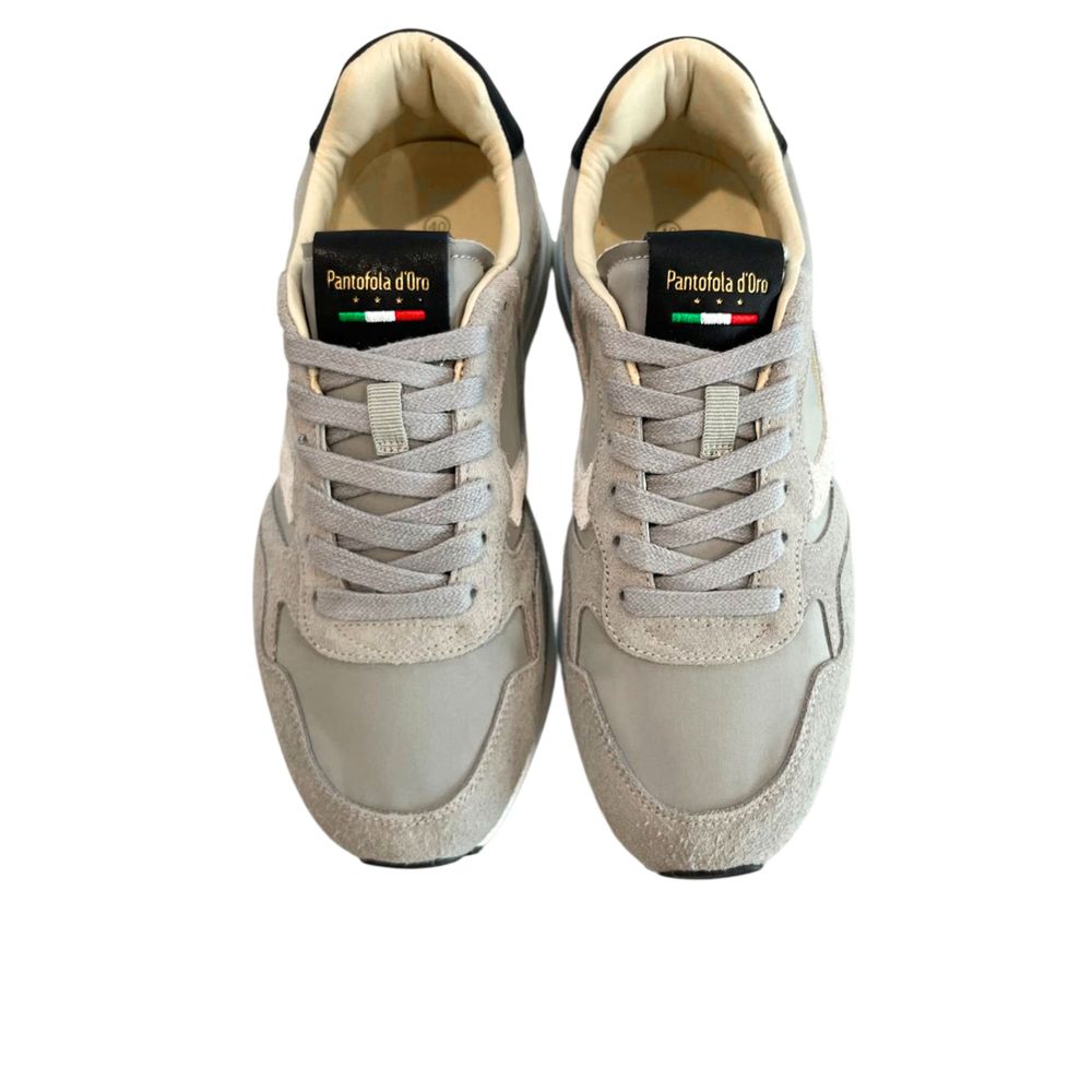 Pantofola D'Oro Grey Suede Men's Sneaker