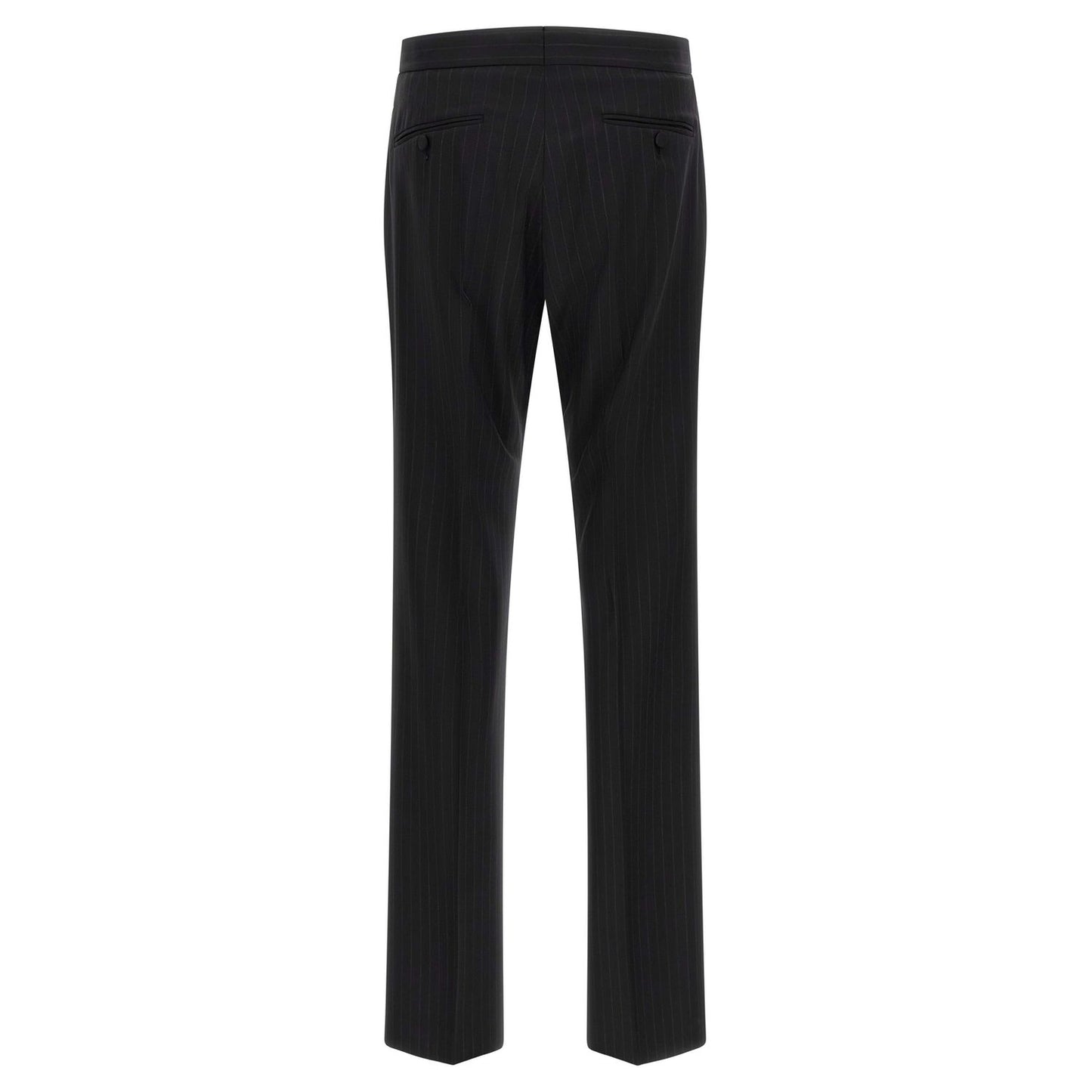 Tom Ford Black Wool Two-Piece Suit