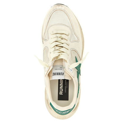 Golden Goose Bicolor Leather Athletic Sneakers