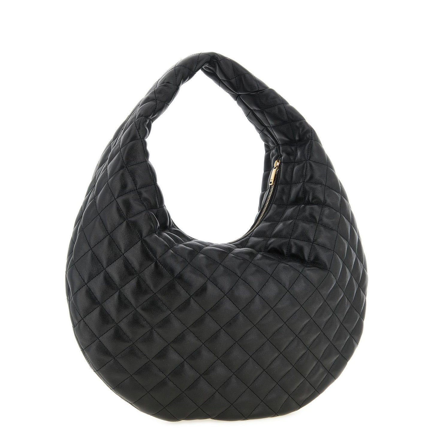 Saint Laurent Black Lamb Leather Shoulder Bag