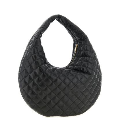 Saint Laurent Black Lamb Leather Shoulder Bag