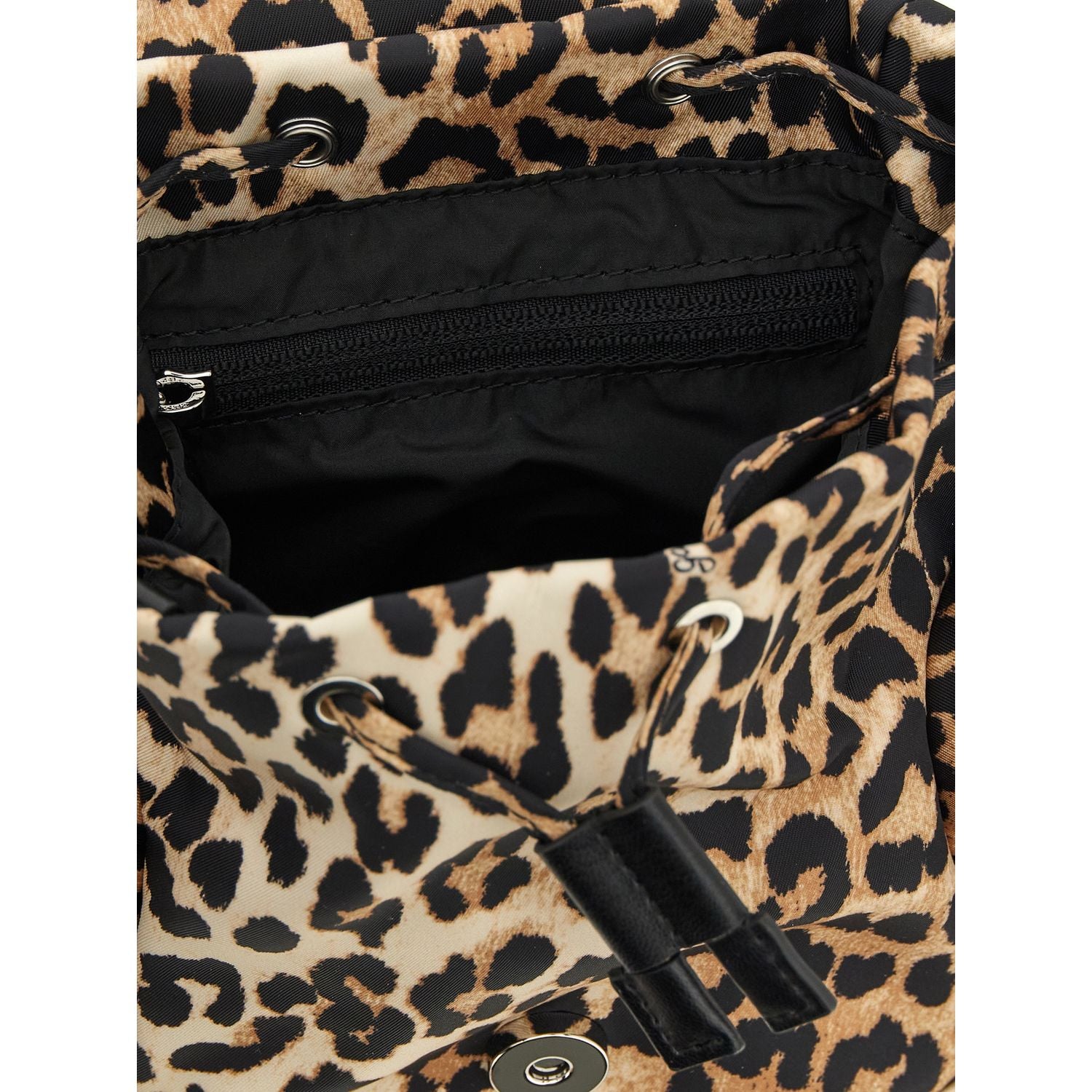 Ganni Brown Recycled Polyamide Backpack