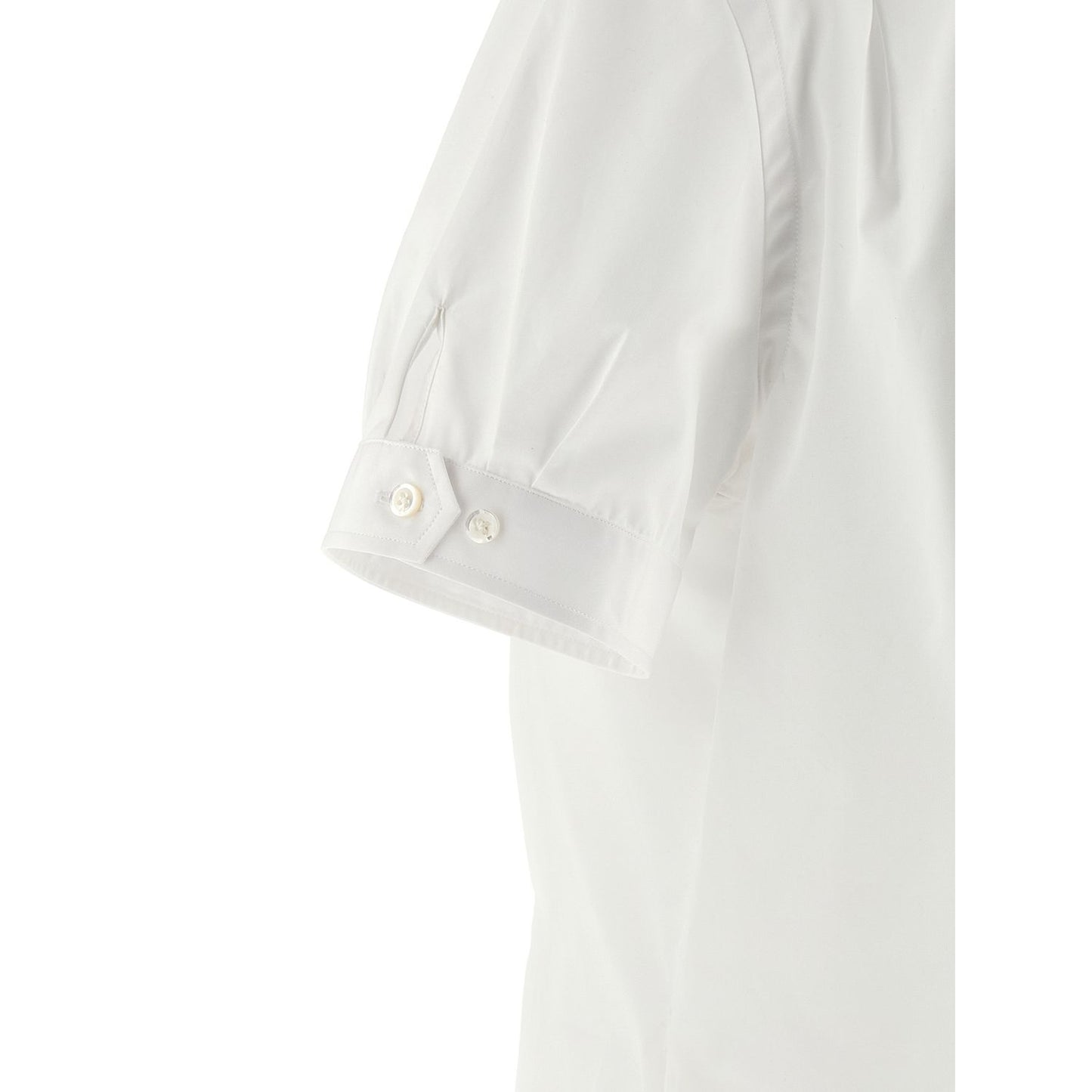 Thom Browne White Cotton Blouse