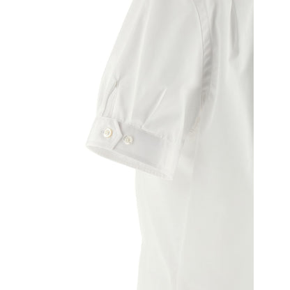 Thom Browne White Cotton Blouse