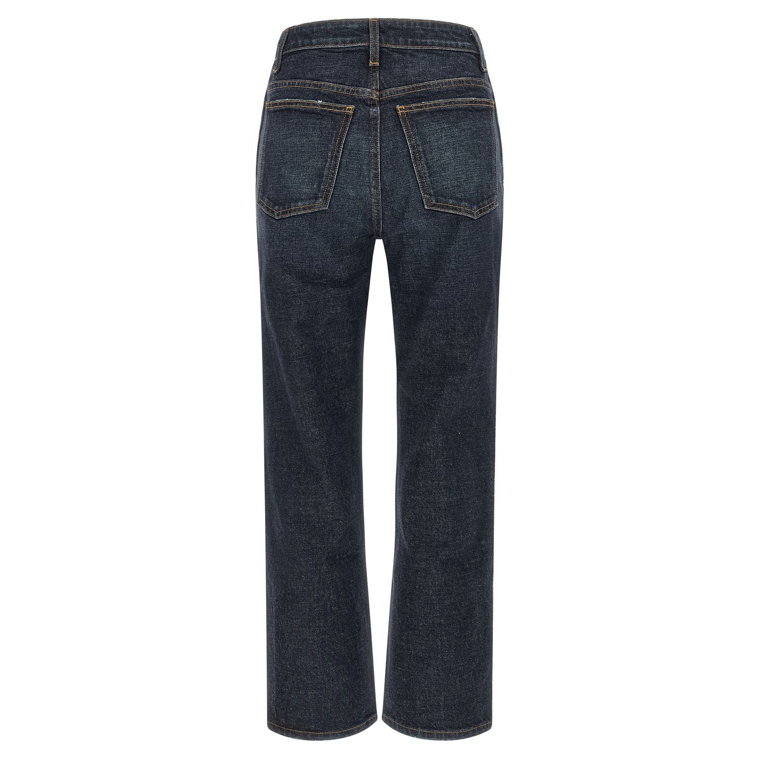 Khaite Blue Cotton Flared Jeans