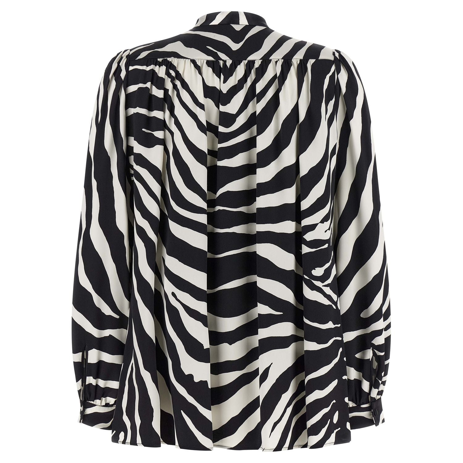 Dolce & Gabbana Bicolor Silk Blouse