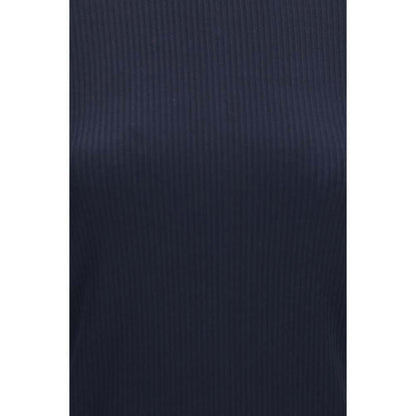 Max Mara Blue Lyocell Sweatshirt