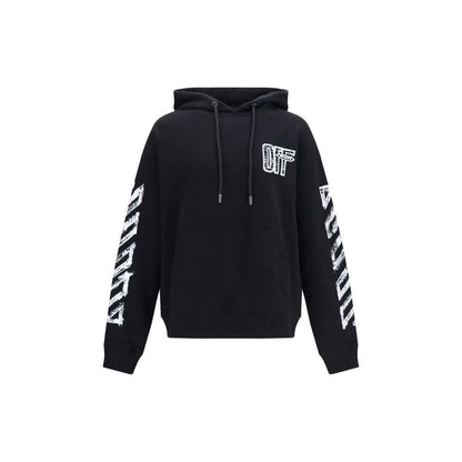 Off-White Black Cotton Sweatshirt