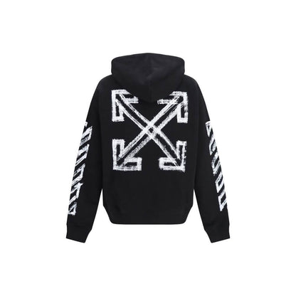 Off-White Black Cotton Sweatshirt