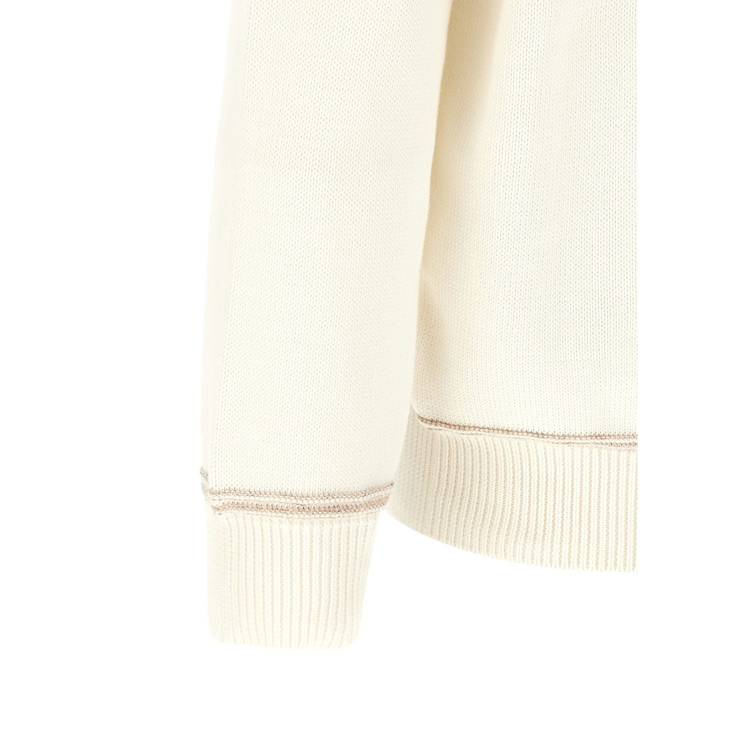 Brunello Cucinelli Beige Cotton Cardigan