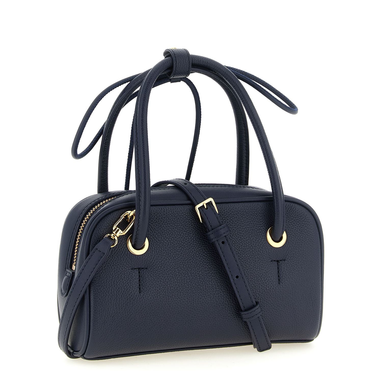 Furla Blue Calfskin Handbag