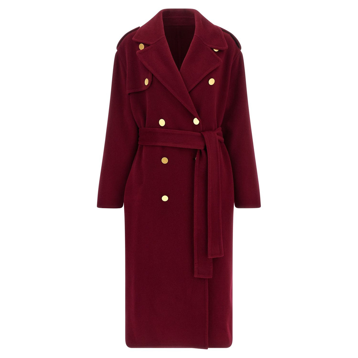 Alberta Ferretti Multicolor Wool Coat