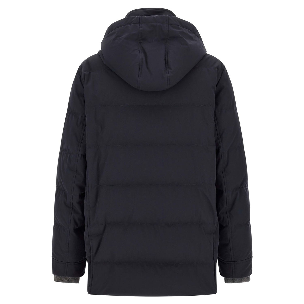 Brunello Cucinelli Blue Polyamide Parka