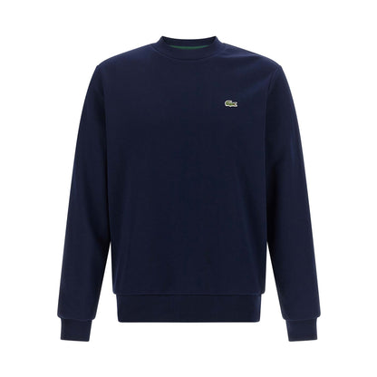 Lacoste Blue Cotton Sweatshirt