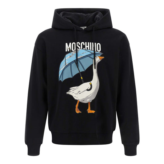 Moschino Black Cotton Sweatshirt