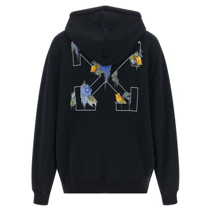 Off-White Black Cotton Sweatshirt