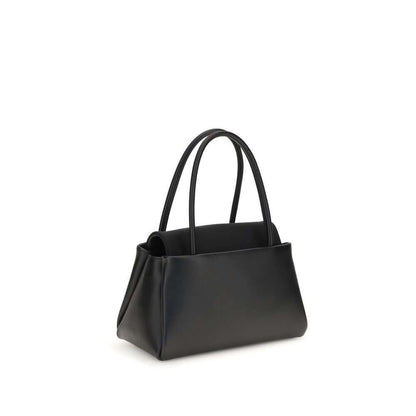 Prada Black Calf Leather Bos Taurus Handbag