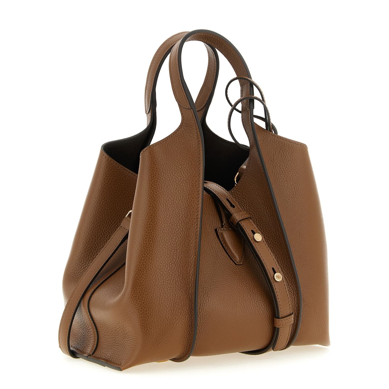 Tod's Brown Calfskin Handbag