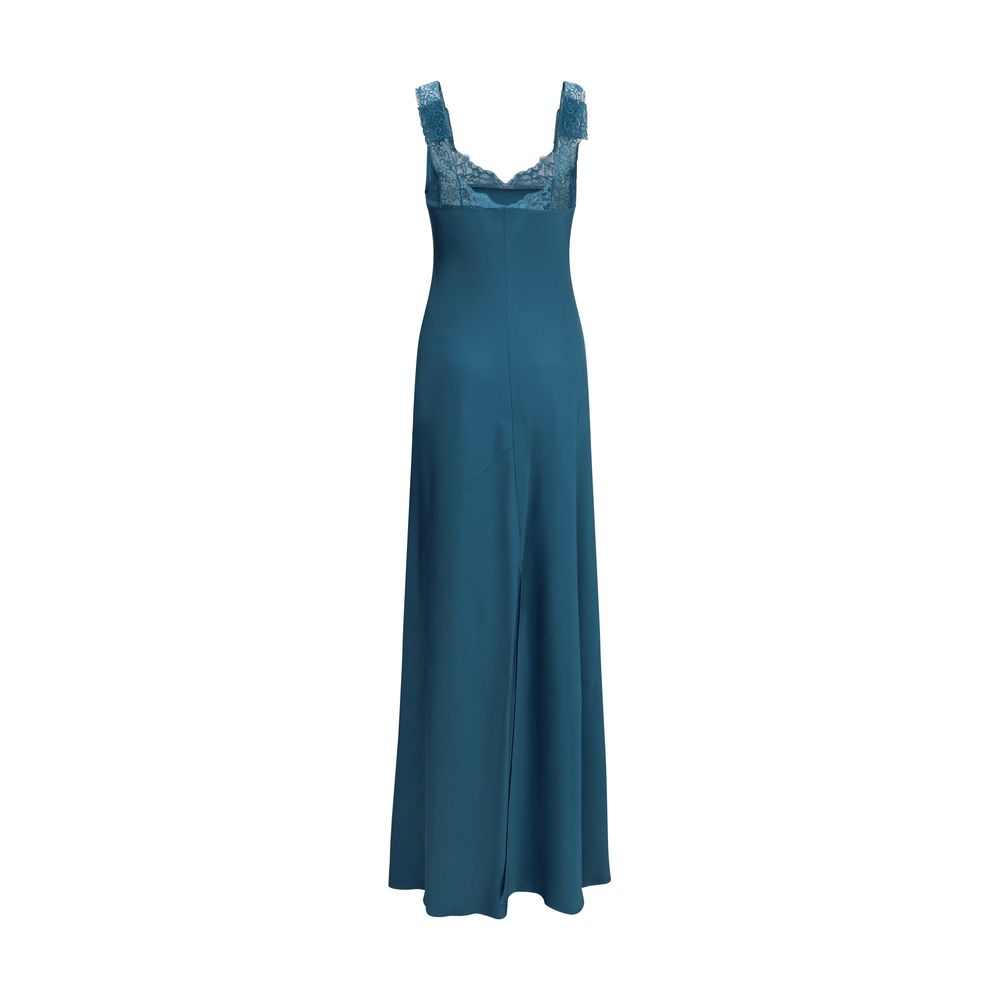 Forte_Forte Blue Acetate Long Dress