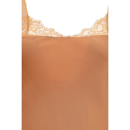 Forte_Forte Beige Acetate Long Dress