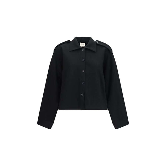 Khaite Black Acetate Shirt