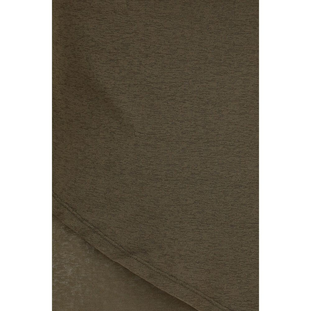 Ganni Bicolor Polyester Blouse