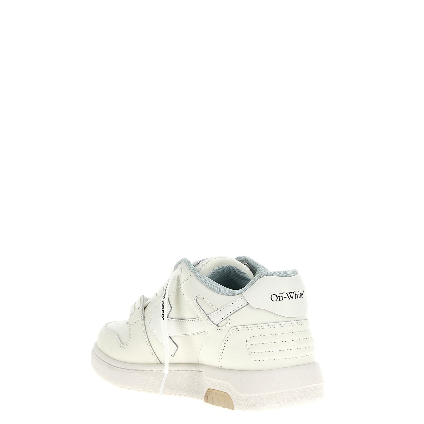 Off-White Bicolor Bovine Leather Sneakers