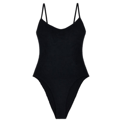 Hunza G Black Polyamide One-Piece Swimsuit
