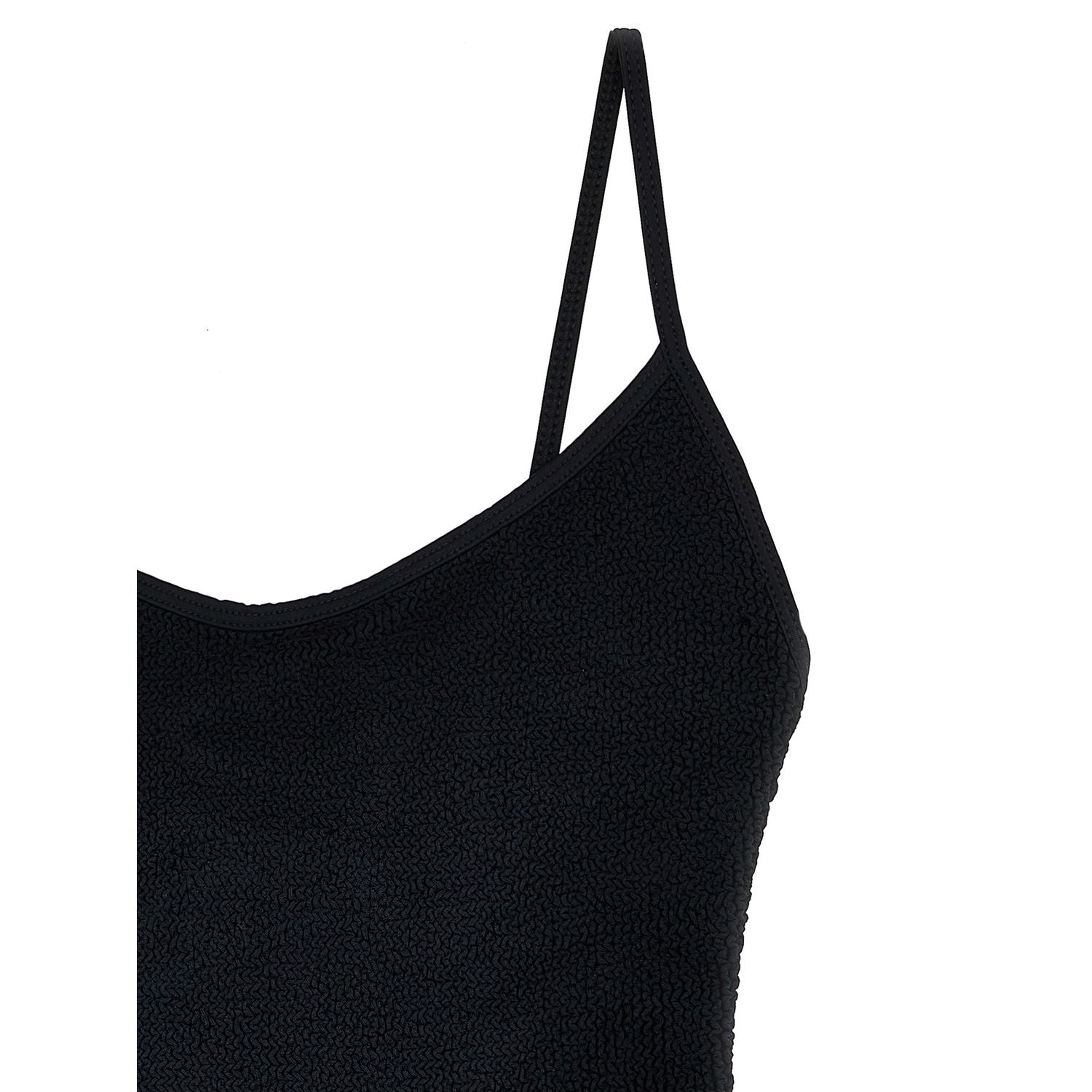 Hunza G Black Polyamide One-Piece Swimsuit