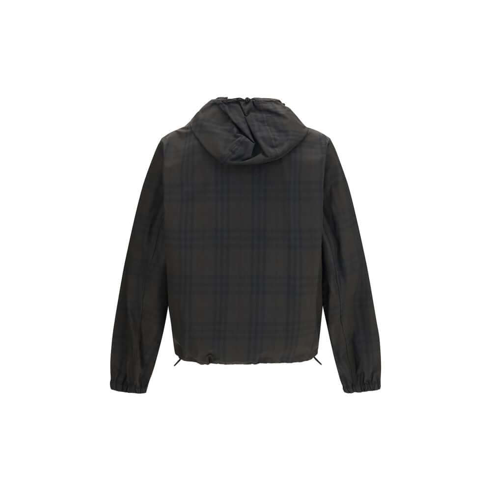 Burberry Brown Cotton Shell Jacket