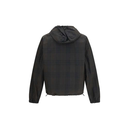 Burberry Brown Cotton Shell Jacket